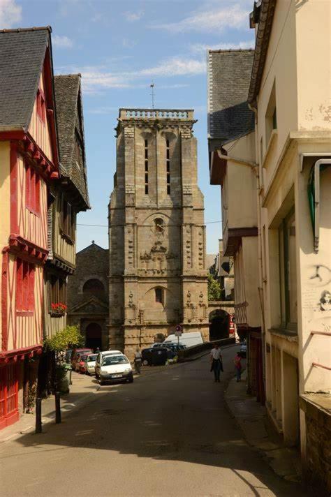 Ferienwohnung Appart De Standing Morlaix Centre Exterior foto